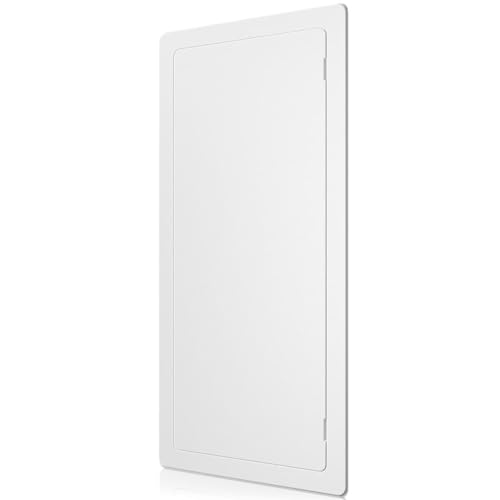 BOZZON Access Panel for Drywall - 14 x 29 in - Wall Hole Cover - Access Door - Plumbing Access Panel for Drywall - Heavy Durable Plastic White - size: 14 x 29