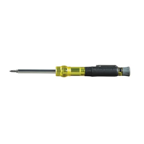 Klein Tools 80037 Screwdriver Tool Set, Multi-Bit Pocket Precision Screwdriver and Adjustable Length Stubby, 2-Piece - style: Multibit Electronic & Multibit Stubby Set