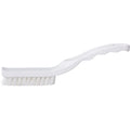 SPARTA Detail Brush Grout Brush, Crevice Brush with Hanging Hole for Bathroom, Kitchens, Countertop, Plastic, 9 Inches, White - color: White, size: 9 Inches