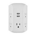 GE 5-Outlet 2-USB Surge Protector Outlet Adapter, 560 Joules - style: 5 Outlet | USB
