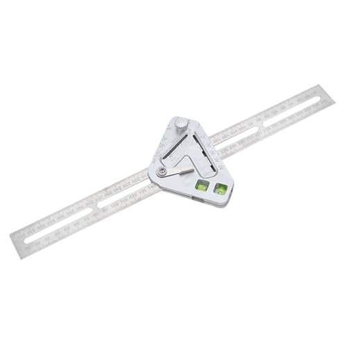 Uonlytech Combination Multifunctional Angle Ruler Carpenter Square Adjustable Right Angle Ruler 90 Degree Layout Tool for Woodworking Framing Machinist Measuring and Marking