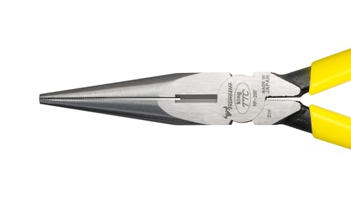 Tsunoda RP-200, Precision 8-Inch Long Nose Pliers, High-Accuracy Tip Alignment, Made in Japan - size: 8-Inch w/o Spring