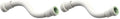 Orbit 33784 1/2" PVC-Lock Flexible Repair Coupling (Pack of 2) - size: 0.5 Inch (Pack of 2)