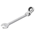 24mm(15/16") Flex-Head Ratcheting Combination Wrench, 24mm Metric - size: 24mm
