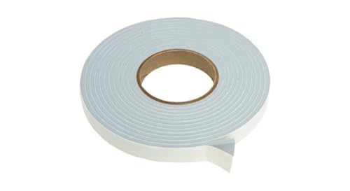 Frost King Vinyl Foam Tape - Closed Cell - Moderate Compression, 3/4" W, 3/16" Thick, 17' L, Grey - size: Pack of 1, style: 3/4"W,3/16"T,17'L,Grey