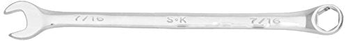 SK Tools USA 7/16", Long Pattern, 6 Point, SuperKrome® Combination Wrench | 88614