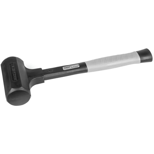 Titan 63124 1.5lb Dead Blow Hammer with Steel Shot Filled Head, Spark & Rebound Resistant, 13" Non-slip Diamond Textured Handle - size: 24oz