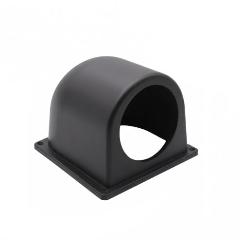 Car 2" 52mm Gauge Pod, ABS Plastic Console Dashboard Pod Holder, Waterproof Auto Console Dash Meter Cup, Car Black Single Hole Pillar Gauge Pods, Universal for Most Cars/Trucks/Boats