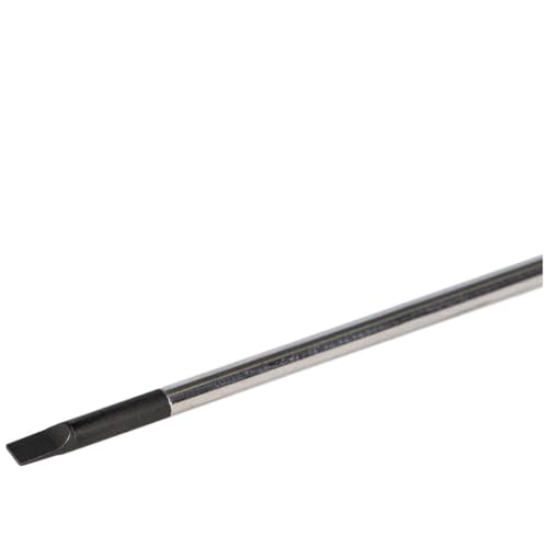 Klein Tools 6243 Mini Precision Screwdriver, 3/32-Inch Slotted, Features Cushion-Grip Handle, Rotating Cap, Color Coded Ring, 3-Inch Shank - style: 3/32-Inch Slotted