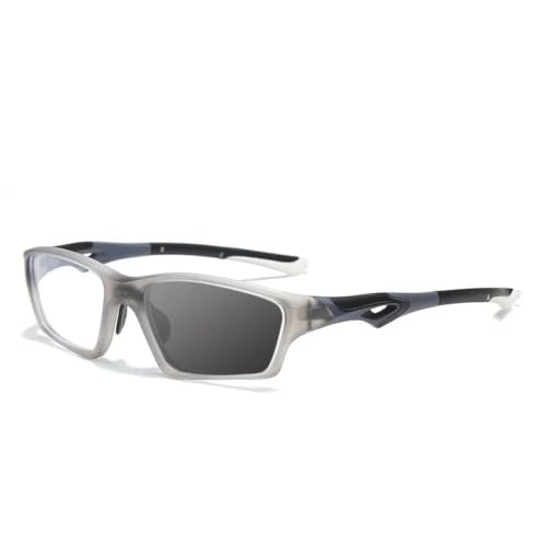 PG60 Lensless Pickleball Eyewear TR90 Sport Protective Glasses for Men - color: Gray-photochromic