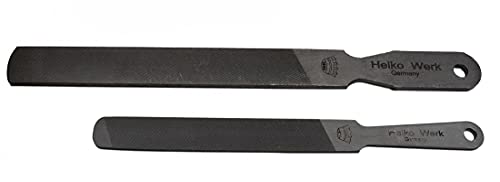 1844 Helko Werk Germany Dual Sided Axe Sharpening Compact & Heavy File Set - size: Compact File #22101 + Heavy File #22102 Set
