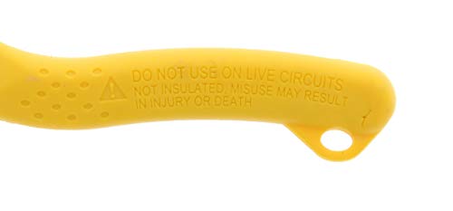 IDEAL Electrical 45-417 Premium Reflex T Stripper - 22-30 AWG solid, 24-32 AWG stranded, Wire Stripper with Plier Nose, Slide Lock, Textured Grips (Pack of 2) - size: 22-30 AWG Solid (Pack of 2)