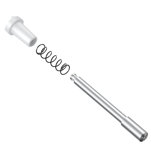 25 Pack Window Screen Plunger Latches with Caps White - color: White