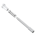 25 Pack Window Screen Plunger Latches with Caps White - color: White