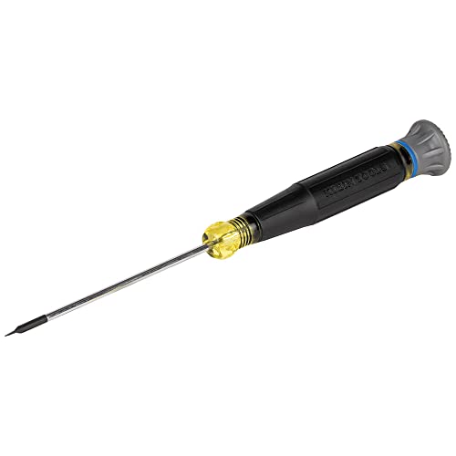Klein Tools 85615 Mini Precision Screwdriver Set, 4-Piece Phillips and Slotted Set, Ideal for Electronics, Small Appliances, Terminal Blocks - style: 4-Piece Fixed Blade