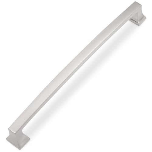 COTYKILEY 10 Pack 7.5 Inch(192mm) Brushed Satin Nickel Cabinet Handles Kitchen Cabinet Pulls Cabinet Door Handles Kitchen Cabinet Hardware - color: Brushed Satin Nickel, size: 7.5" Hole Center（192MM）