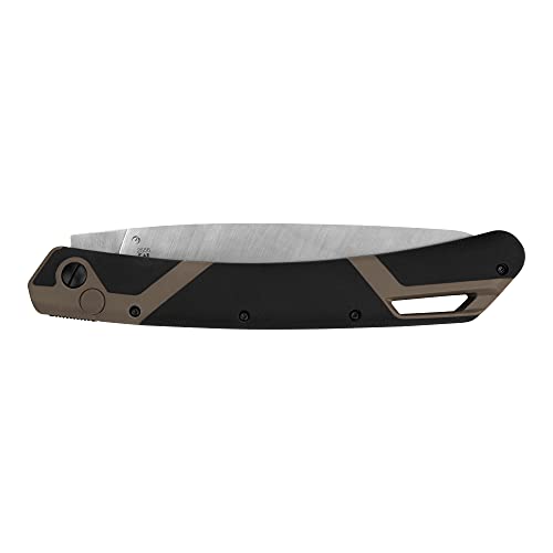 Kershaw Taskmaster Saw 2, Tan and Black, 7 Inch Serrated Saw Blade