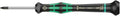 Wera 05118035001 Kraftform Micro 2067 Torx TX Electronics Precision Screwdriver, TX1 Head, 40mm Blade Length - size: Torx TX 1 Head, 40mm Blade