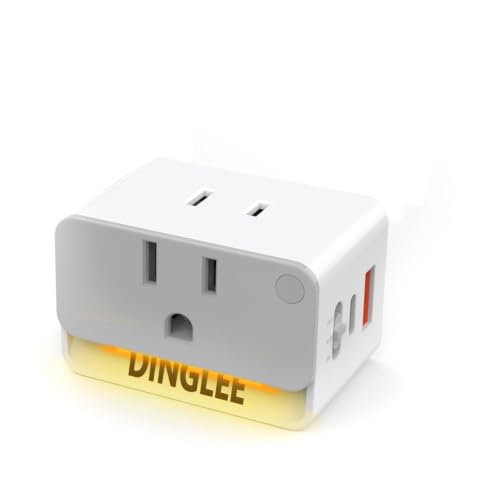 Multi Plug Outlet Extender with 20W USB C Charger and 2 Outlets - size: 1Pack