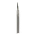 HARFINGTON Flat Coarse Cut File 4" Double Cut Teeth High Carbon Steel Hand Rasp File without Handle for Metal Wood Deburring Removing - size: 4", style: Coarse