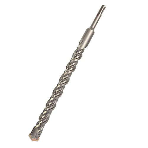 7/8 Inch x 12 Inch SDS Plus Rotary Hammer Drill Bit, Carbide Tipped for Brick, Stone, and Concrete Version 2 (7/8" x 10" x 12") - size: 7/8" x 12" Version 2