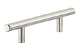 Richelieu | Washington 4 1/4-inch (108 mm) Brushed Nickel Cabinet Bar Pull - color: Brushed Nickel, size: 4 1/4 in