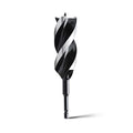 1-1/4" x 6" Auger Drill Bit for Soft and Hard Wood,Hex Shank - size: 1-1/4", style: 6"