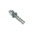 MIGHTY FASTENERS Zinc-Plated Steel Wedge Anchors, 1/2" X 4-1/4" - Heavy-Duty Mounting Bolts for Concrete - 50 Pack - size: 1/2" X 4-1/4"