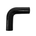 ID 1.25 inch 90 Degree Silicone Elbow Coupler Hose 4" Leg Length - color: Black 90, size: ID: 1.25" (32mm)