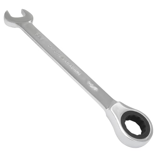 1-1/8 Inch Ratchet Combination Wrench, Imperial SAE 72-Tooth - size: 1-1/8 Inch