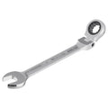 6mm Flex-Head Ratcheting Combination Wrench, 6mm Metric - size: 6mm