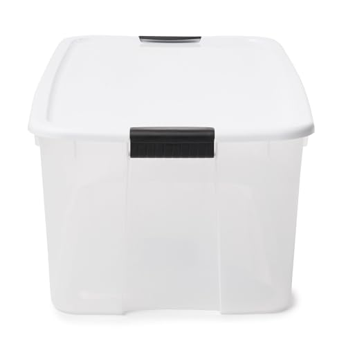 Sterilite Ultra Latch Box with Lids for Home and Office, 116 Quart, 8-Pack - size: 116 Quart