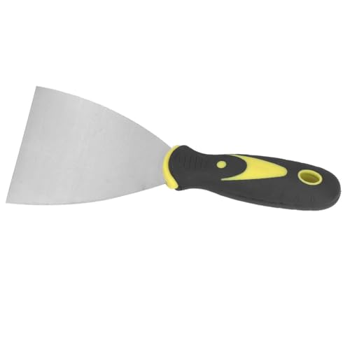 3Pcs Stainless Steel Putty Knife Set - Flexible Scraper Tools for Drywall Repair, Spackling & Wallpaper Removal, Ergonomic ABS Handle