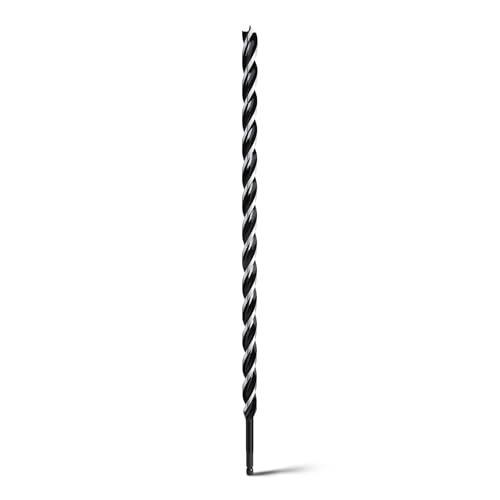 1" x 24" Auger Drill Bit for Soft and Hard Wood,Hex Shank - size: 1 in, style: 24"