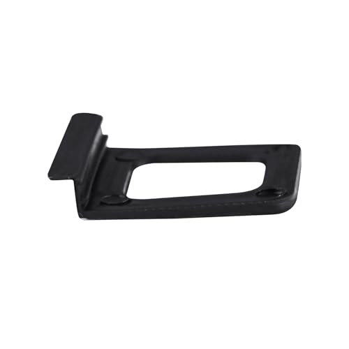 Window Screen Lift Tabs - Hollow, Universal, Black Plastic Pull Tabs (30 Pack) - color: Black