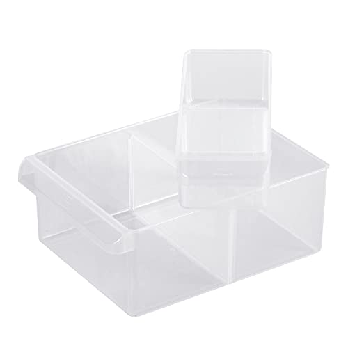INTERTOOL Small Parts Organizer for Hardware & Screws | 39 Removable Bins with Dividers | Wall Mount or Desktop Craft & Lego Storage Cabinet | 19” x 15” x 6” BX08-4013 - style: 39 Drawers