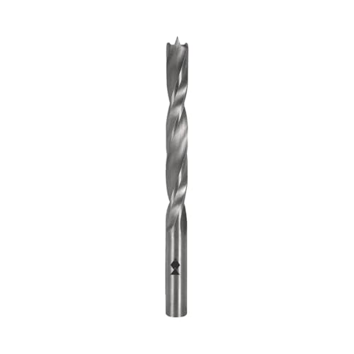 HSS Double Flute Brad Point Ground Wood Drill Bit for Woodworking, 25/64" | HSS Double Flute Brad Point Ground Wood Drill Bits Precision Drilling for Woodworking, Fast, Efficient, DIY & Professional - size: 25/64-Inch