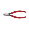Klein Tools D240-6 Pliers, Diagonal Cutting Pliers with Tapered Nose and Wire Stripping Hole, 6-Inch - size: 6-Inch, style: Stripping Hole