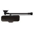 Light Duty Residential Hold Open Door Closer, ADA, Matte Black (Matte Black) - color: Matte Black