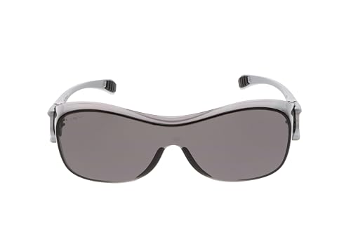MCR OG112AF Crews Law OTG Over The Glass Safety Glasses Grey Lens Anti-Fog 1 Pair - color: Gray