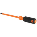 Klein Tools 6836INS Insulated Screwdriver, Made in USA, 1000V #2 Phillips Tip Screwdriver with 6-Inch Shank, Tip-Ident, Cushion-Grip Handle - style: #2 Phillips, 6-Inch