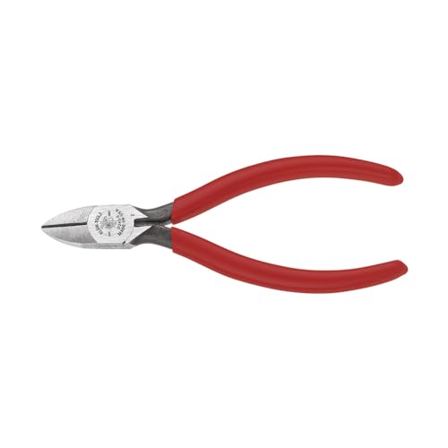 Klein Tools D245-5 Pliers, Diagonal Cutting Pliers with Tapered Nose, Short Jaws and Beveled Cutting Edges, 5-Inch - size: 5-Inch, style: Tapered Nose