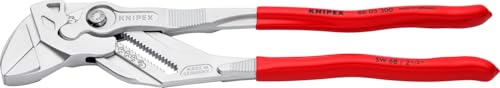 KNIPEX Tools - Pliers Wrench, Chrome (8603300), 12-Inch - size: 12-Inch, style: Wrench, Chrome