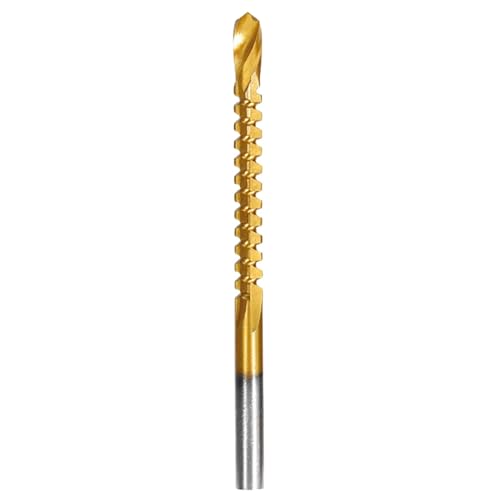 Drill America 1/4" HSS Tin-Coated Side Cutting/Serrated Saw Drill Bit (Pack of 12) - size: 1/4 in