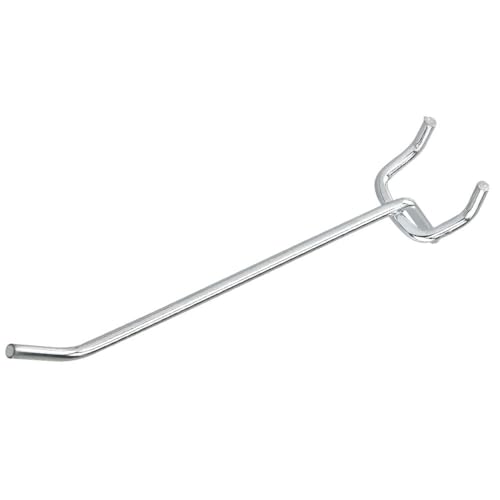 Neiko 53100A 4 Inch Heavy Duty Pegboard Hooks Kit, 50 Pack, 1/8" Peg Hooks for 1” Spaced Pegboards, Utility Hooks for Wall Organizing in Home or Garage - size: 4" Pegboard Hooks (50 Pack)