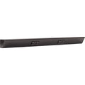 Task Lighting TR Series Angle Power Strip, 30 inch, 2 Dual Receptacles, Black - color: Black, size: 30 Inch