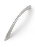10 Pack Brushed Nickel Cabinet Pulls 7.56 Inch Arch Twisted Silver Handles Drawer Kitchen Cupboard Bathroom Dresser Cabinet Hardware Zinc Alloy - color: Brushed Nickel, size: 7.56 inch Hole Centers