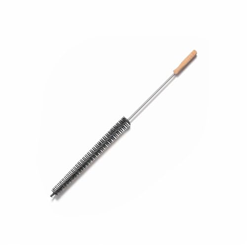Dryer Vent Cleaning Brush - Lint Removal Cleaner Tool, LongFlexible with Wood Handle (28.7Inches)
