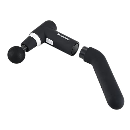 Brookstone - Handheld Percussion Massager for Deep Tissue Muscle Relief