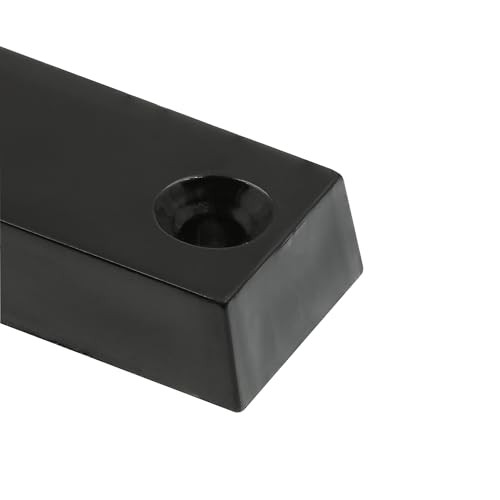 Prime-Line F 2628 Vinyl Spring-Loaded Replacement Window Tilt Latch Pair, 1-11/16" Hole Center, Black (Single Pack) - color: Matte Black, size: 1 Count (Pack of 1)
